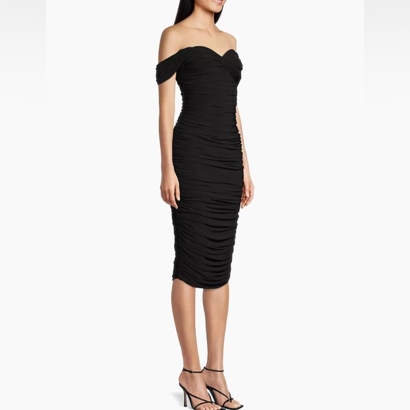 NWT Norma Kamali Black Dress - Picture 6 of 6